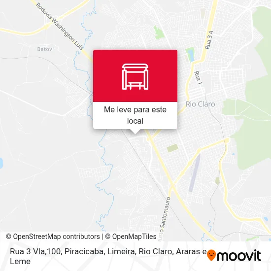 Rua 3 Vla,100 mapa
