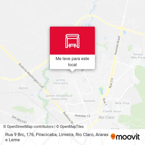 Rua 9 Brc, 176 mapa