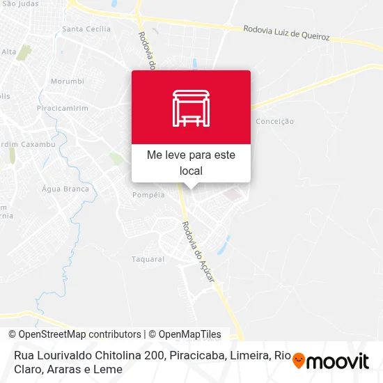 Rua Lourivaldo Chitolina 200 mapa