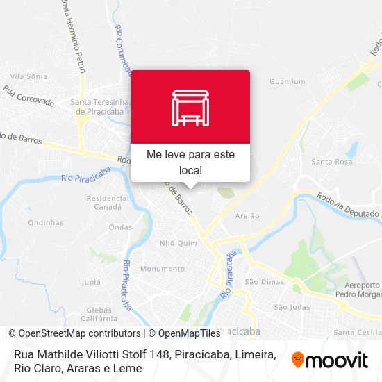 Rua Mathilde Viliotti Stolf 148 mapa