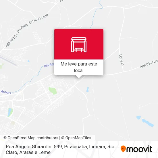 Rua Angelo Ghirardini 599 mapa