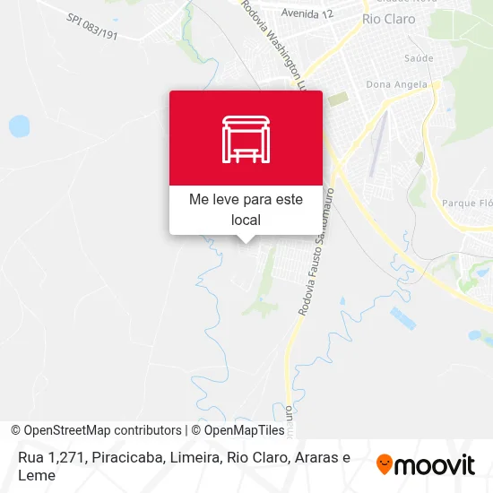Rua 1,271 mapa