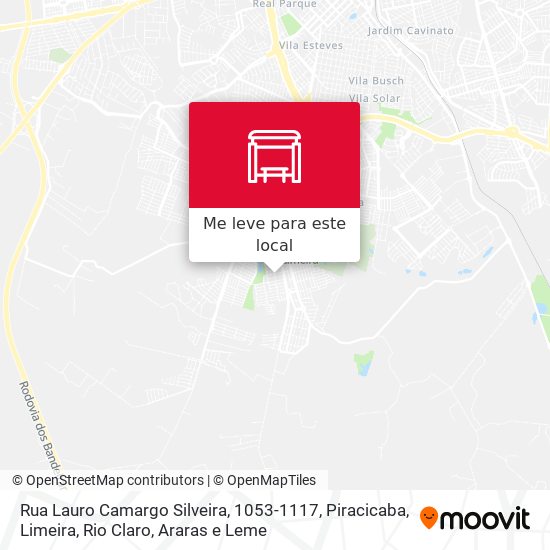 Rua Lauro Camargo Silveira, 1053-1117 mapa