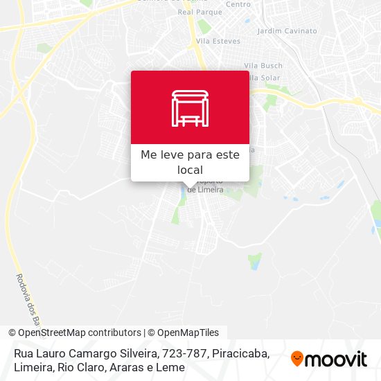 Rua Lauro Camargo Silveira, 723-787 mapa