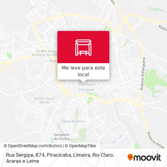 Rua Sergipe, 874 mapa