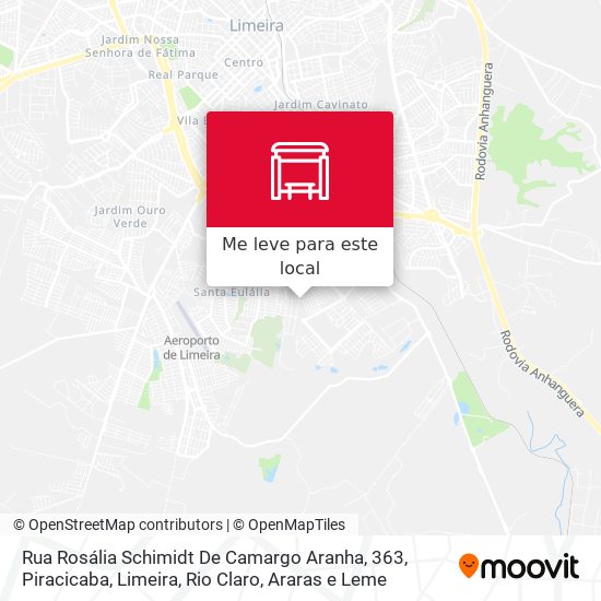 Rua Rosália Schimidt De Camargo Aranha, 363 mapa