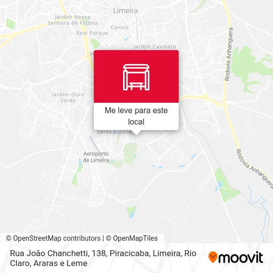 Rua João Chanchetti, 138 mapa