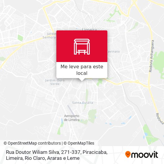 Rua Doutor Wiliam Silva, 271-337 mapa