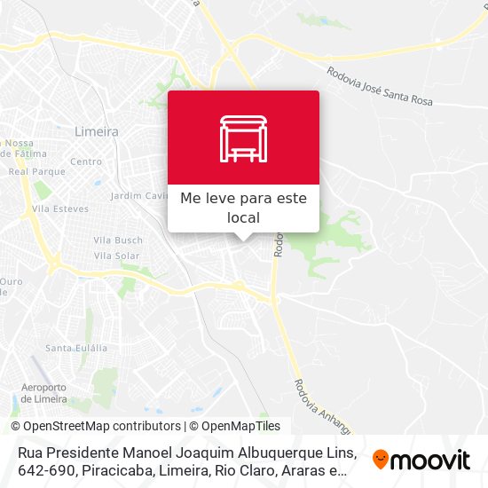 Rua Presidente Manoel Joaquim Albuquerque Lins, 642-690 mapa