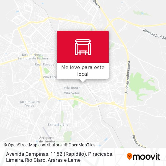 Avenida Campinas, 1152  (Rapidão) mapa