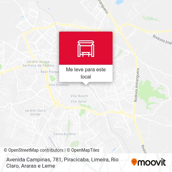 Avenida Campinas, 781 mapa
