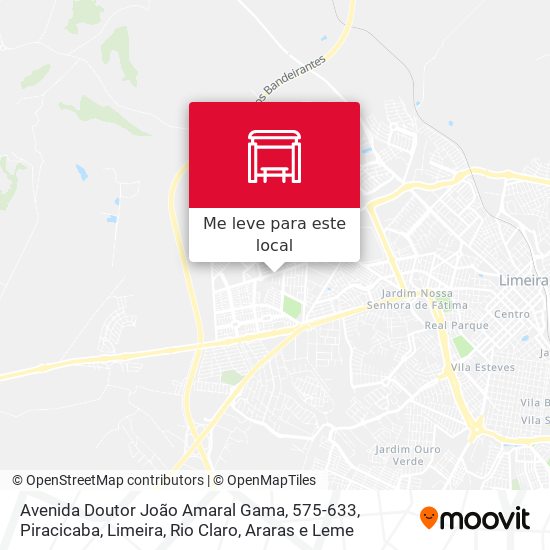Avenida Doutor João Amaral Gama, 575-633 mapa