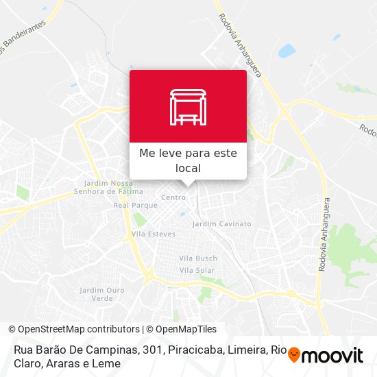 Rua Barão De Campinas, 301 mapa