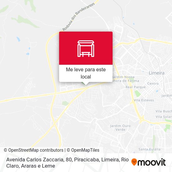 Avenida Carlos Zaccaria, 80 mapa