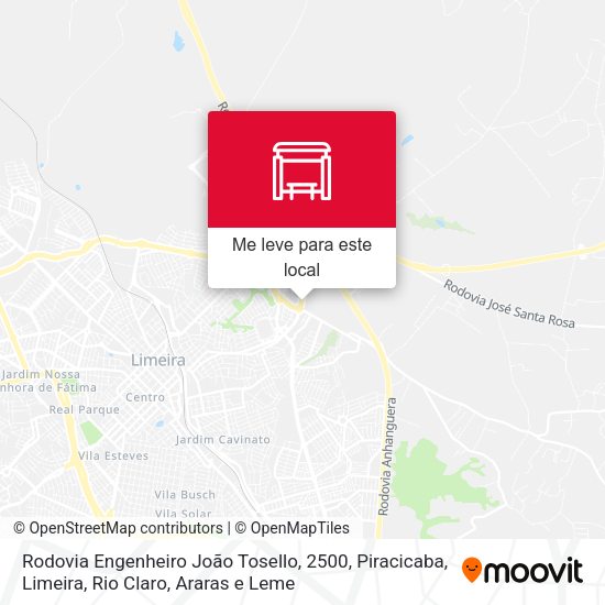 Rodovia Engenheiro João Tosello, 2500 mapa