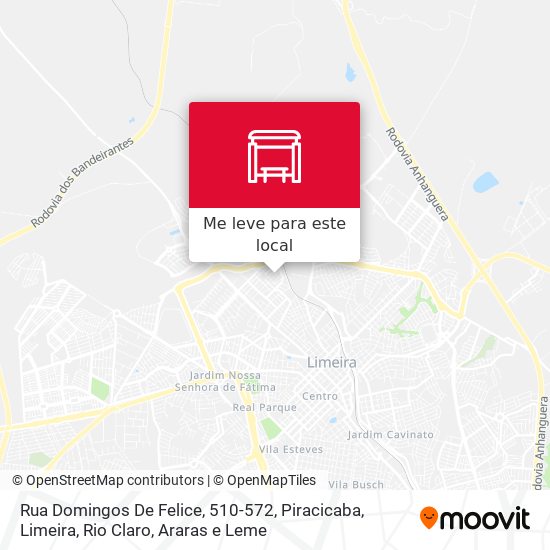 Rua Domingos De Felice, 510-572 mapa