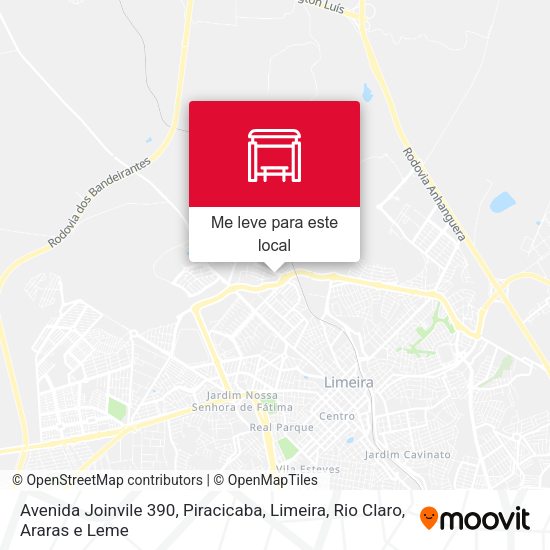 Avenida Joinvile 390 mapa
