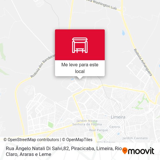 Rua Ângelo Natali Di Salvi,82 mapa
