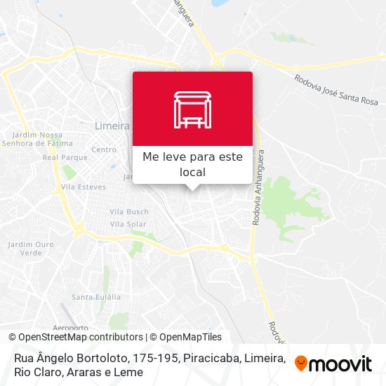 Rua Ângelo Bortoloto, 175-195 mapa