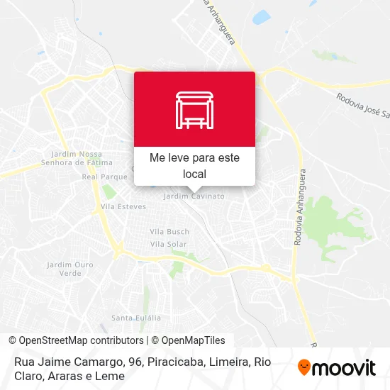 Rua Jaime Camargo, 96 mapa