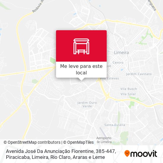 Avenida José Da Anunciação Fiorentine, 385-447 mapa