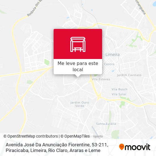 Avenida José Da Anunciação Fiorentine, 53-211 mapa