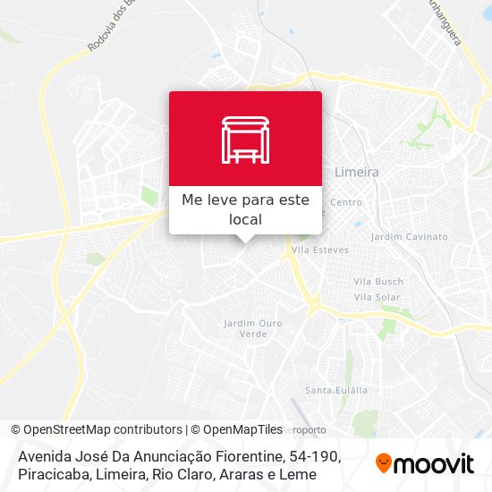 Avenida José Da Anunciação Fiorentine, 54-190 mapa