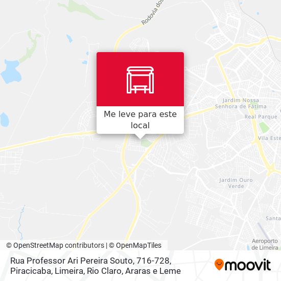 Rua Professor Ari Pereira Souto, 716-728 mapa