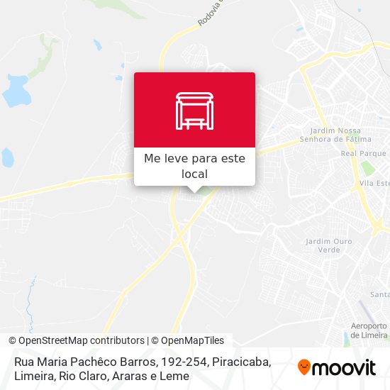 Rua Maria Pachêco Barros, 192-254 mapa