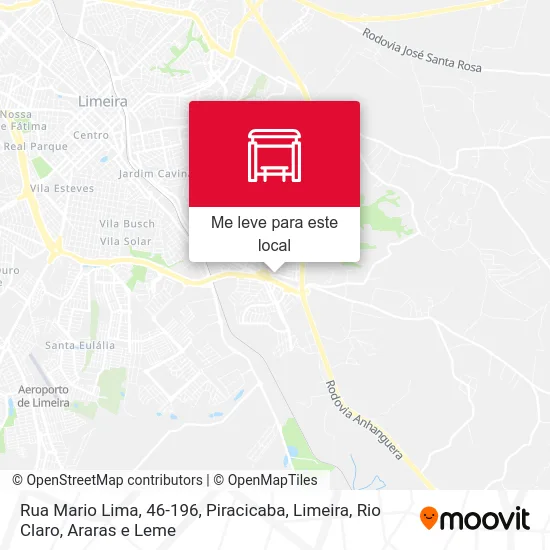 Rua Mario Lima, 46-196 mapa