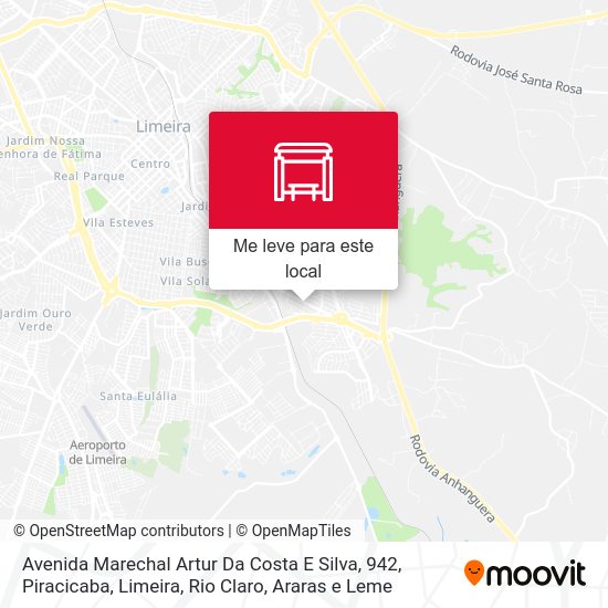 Avenida Marechal Artur Da Costa E Silva, 942 mapa