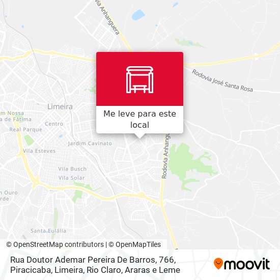 Rua Doutor Ademar Pereira De Barros, 766 mapa