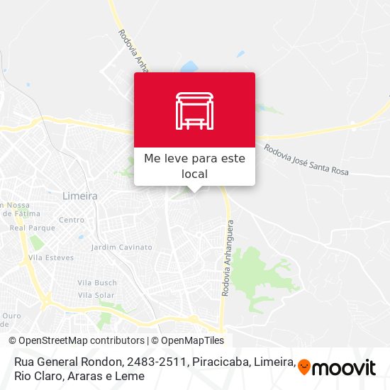 Rua General Rondon, 2483-2511 mapa
