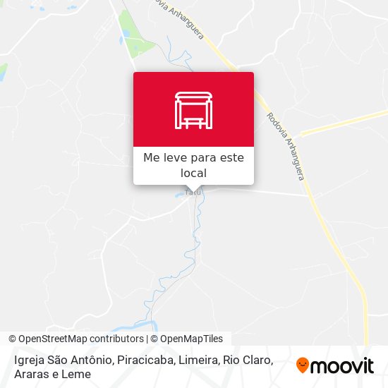 Igreja São Antônio mapa