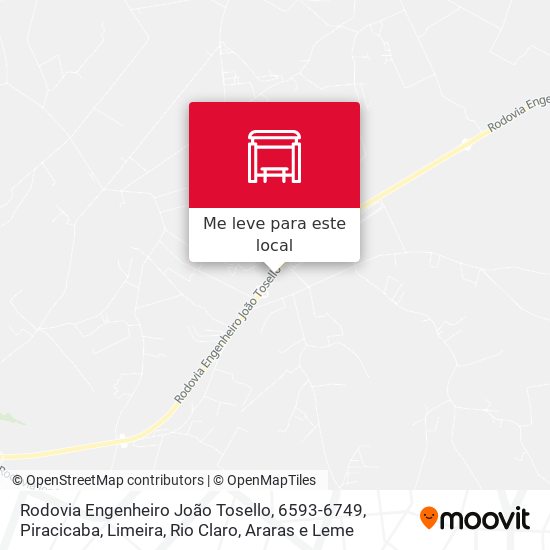 Rodovia Engenheiro João Tosello, 6593-6749 mapa