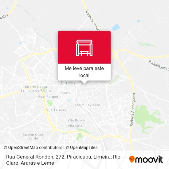 Rua General Rondon, 272 mapa