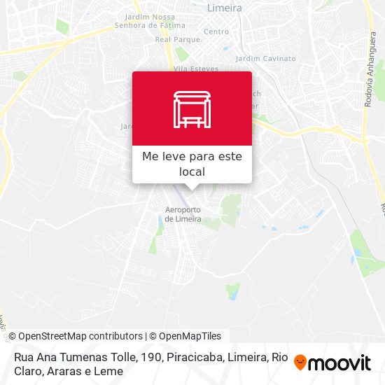 Rua Ana Tumenas Tolle, 190 mapa