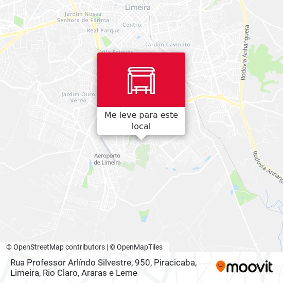 Rua Professor Arlíndo Silvestre, 950 mapa