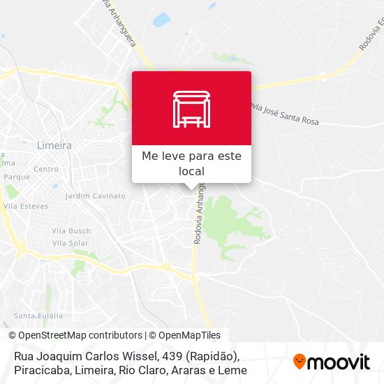 Rua Joaquim Carlos Wissel, 439  (Rapidão) mapa