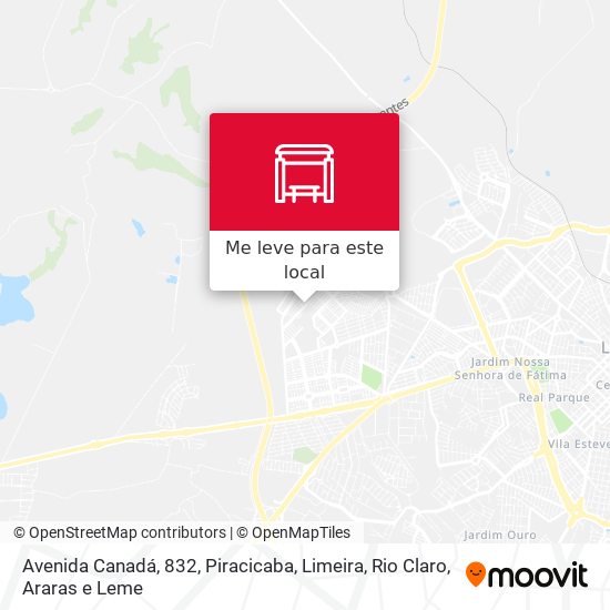 Avenida Canadá, 832 mapa