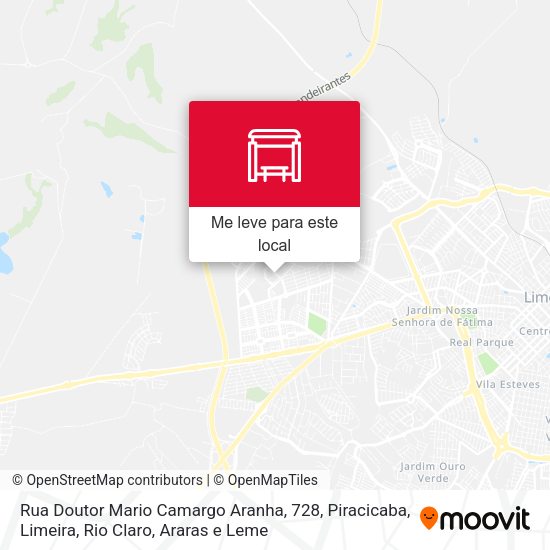 Rua Doutor Mario Camargo Aranha, 728 mapa