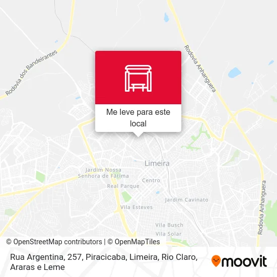 Rua Argentina, 257 mapa