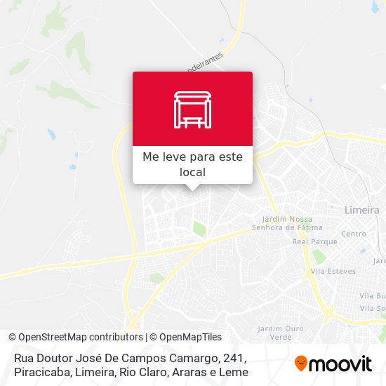 Rua Doutor José De Campos Camargo, 241 mapa