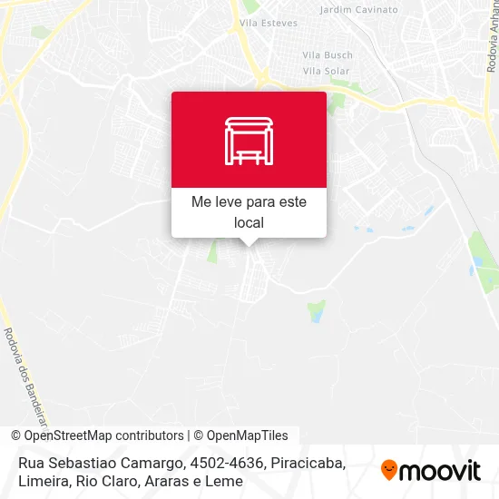 Rua Sebastiao Camargo, 4502-4636 mapa