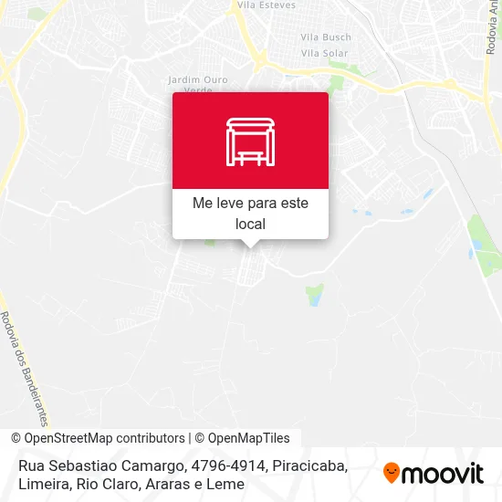 Rua Sebastiao Camargo, 4796-4914 mapa