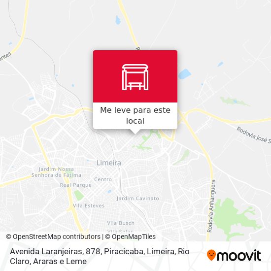 Avenida Laranjeiras, 878 mapa