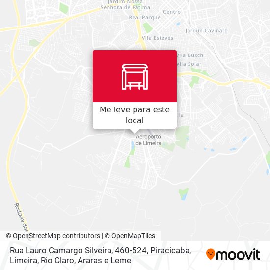 Rua Lauro Camargo Silveira, 460-524 mapa