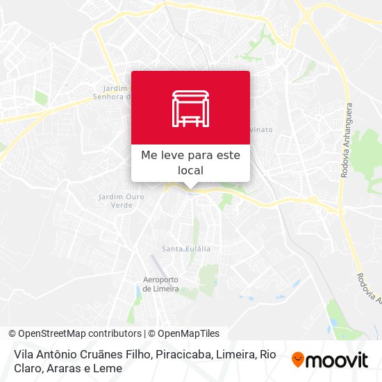 Vila Antônio Cruãnes Filho mapa