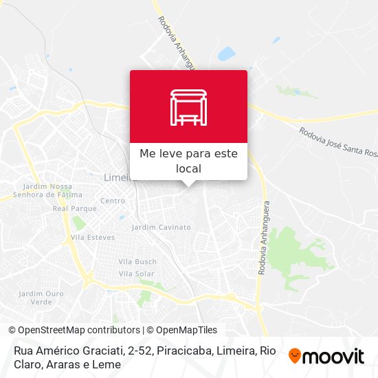 Rua Américo Graciati, 2-52 mapa