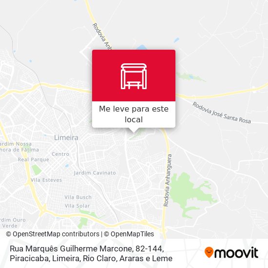 Rua Marquês Guilherme Marcone, 82-144 mapa